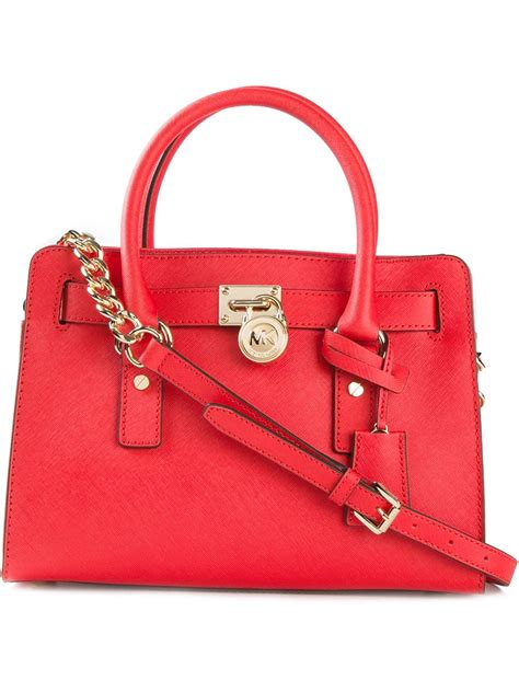 michael kors small hamilton tote|More.